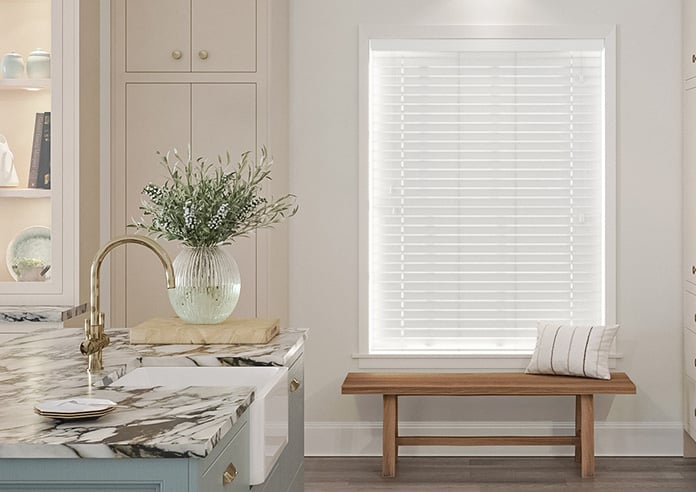 Ecowood, Supreme White Fine Grain - Motorised Venetian Blind - Image 6